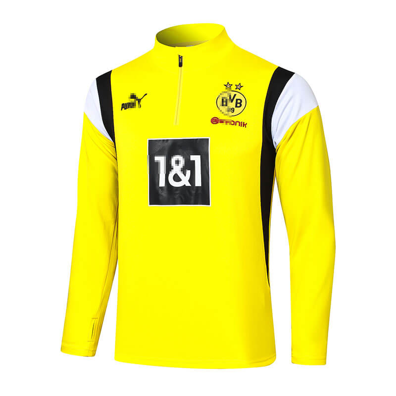 Sudadera Entrenamiento Borussia Dortmund 2023/2024 Amarillo/Negro